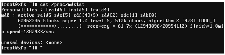 Protecting data with mdadm – a software RAID solution 2 – Creating and Managing Single-Instance Filesystems