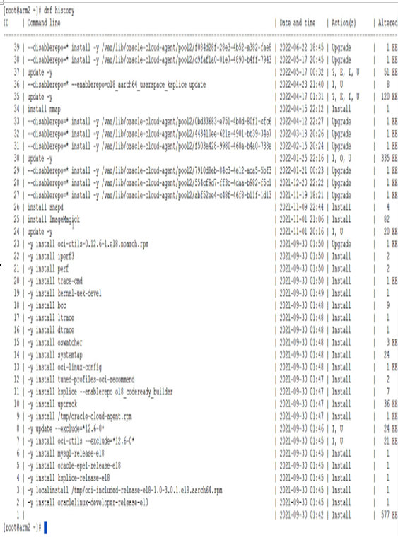 Using the DNF time machine – Software Management with DNF